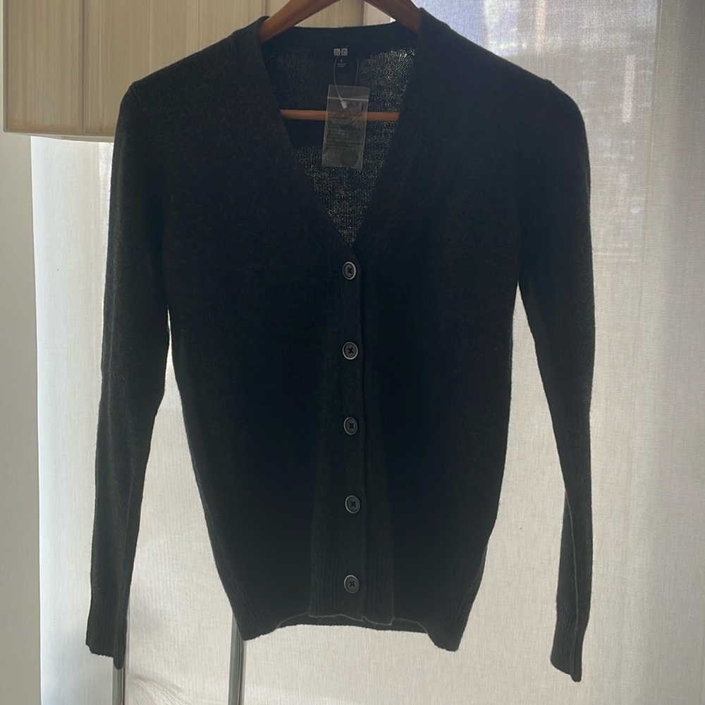 New UNIQLO Wool Cardigan